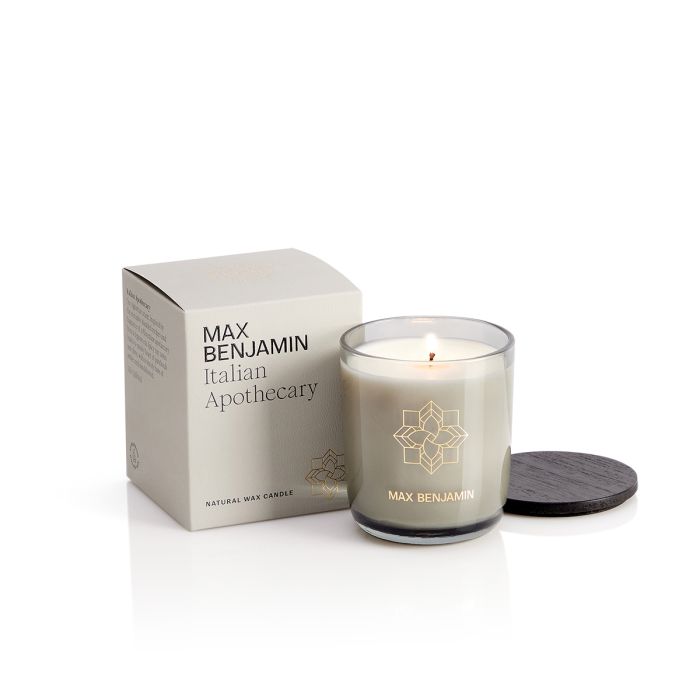Max Benjamin Italian Apothecary Luxury Candle & Lid