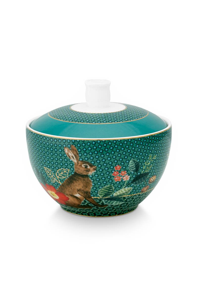 Pip Studio Winter Wonderland Sugar Bowl Green
