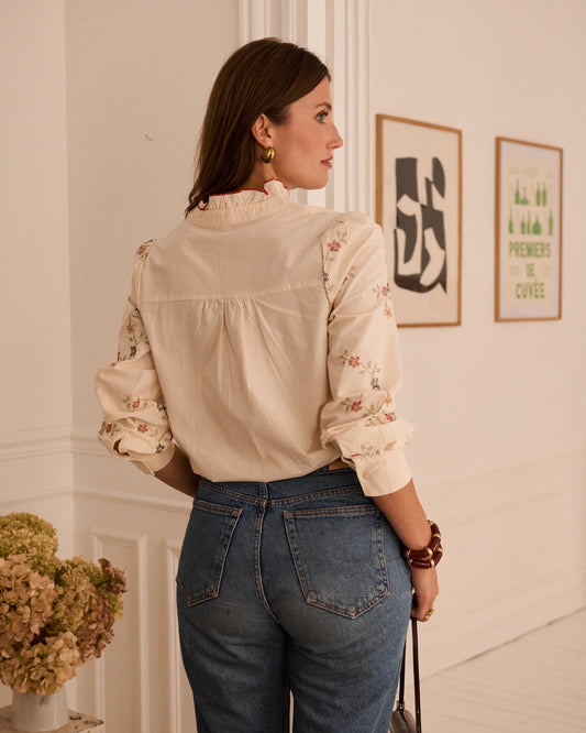Lillian shirt +size