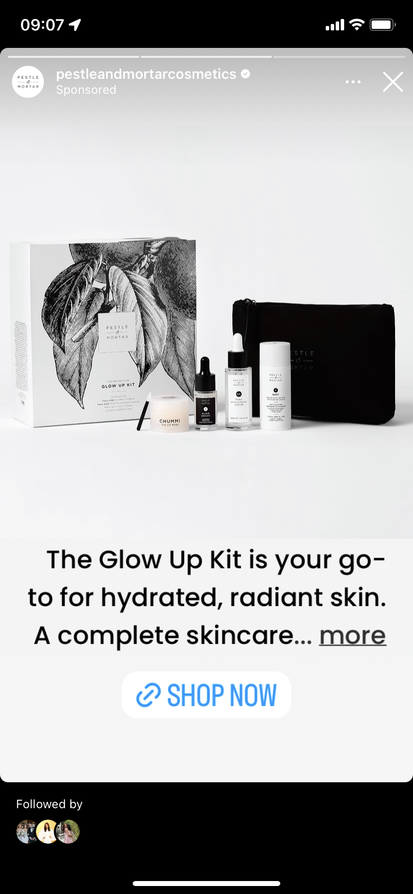 Glow Up Kit by Pestle & Mortar - Limited edition kit**