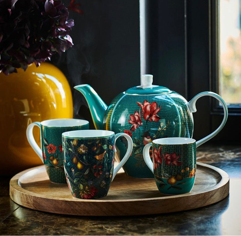Pip Studio Winter Wonderland Set/2 Mugs Large Green