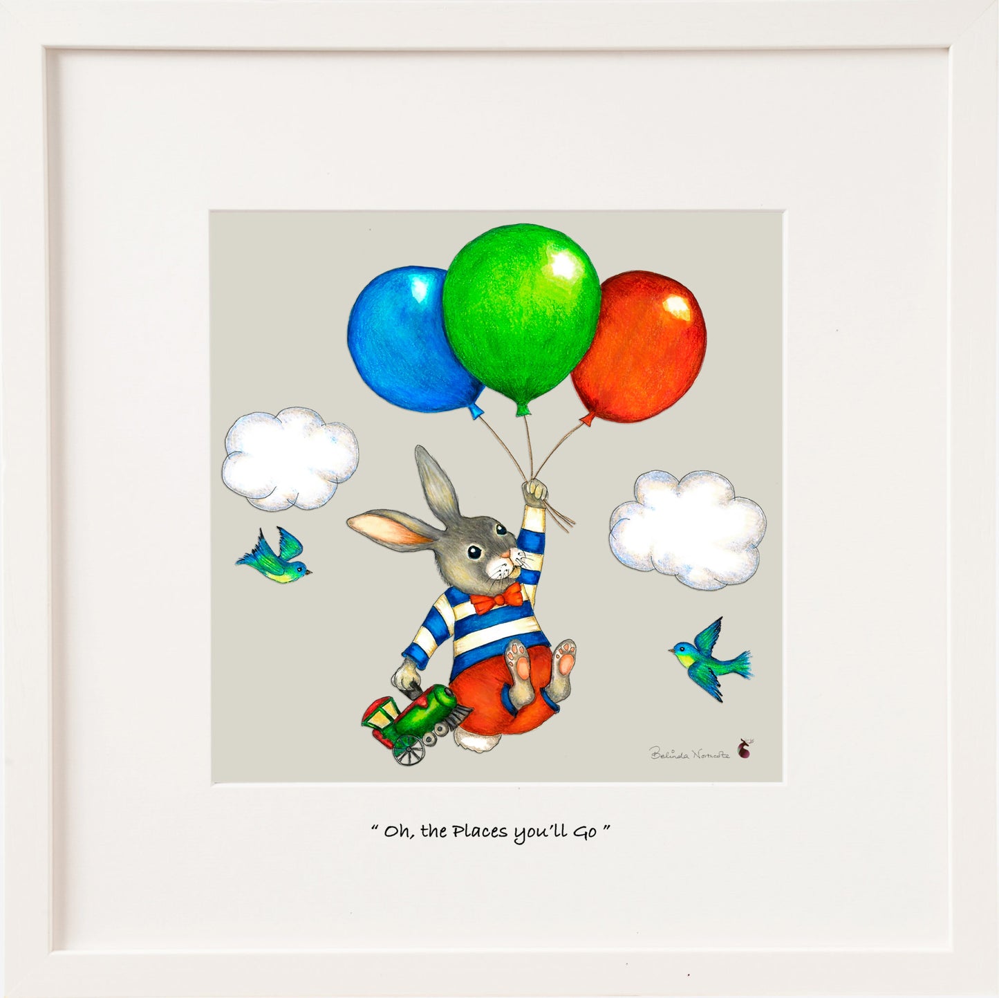 Oh!, the places you'll go to Miniature By Belinda Northcote *New Product*