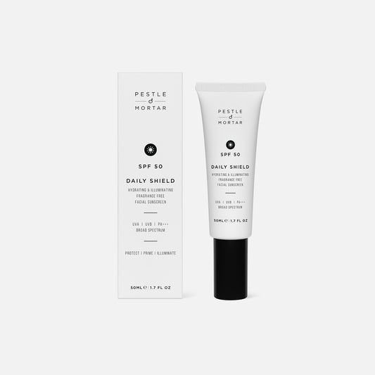 DAILY SHIELD SPF 50 by Pestle & Mortar   UVA | UVB | PA+++ | 50ML