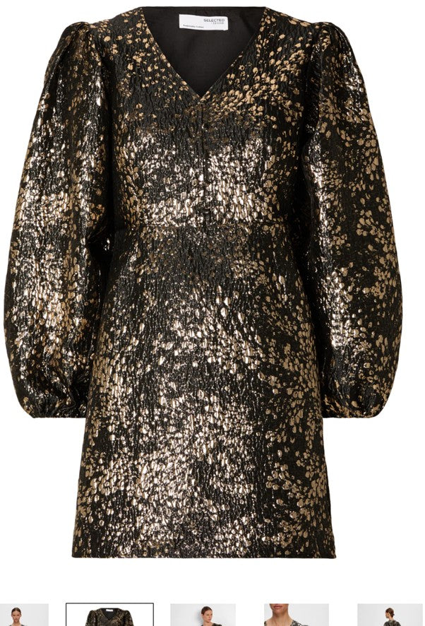 Gerri Gold Dress
