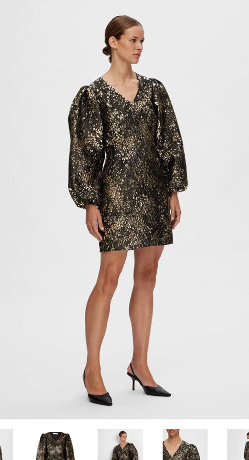 Gerri Gold Dress