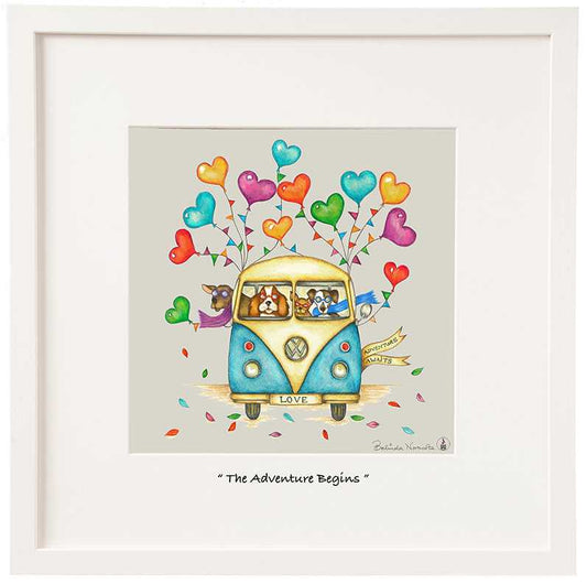The Adventure Begins Miniature By Belinda Northcote