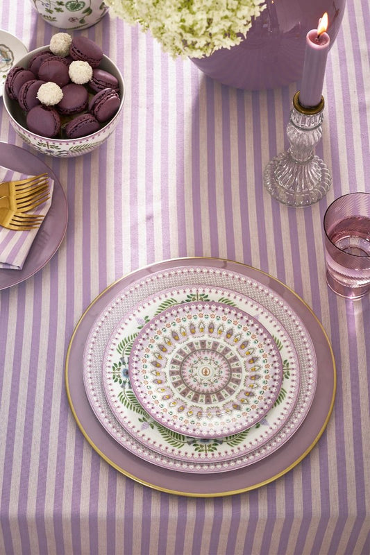 Lily & Lotus Plate Lilac 17cm by Pip Studio