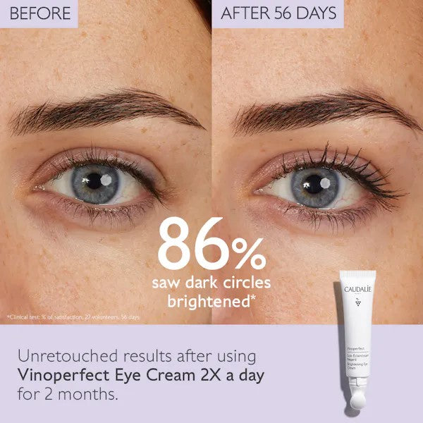 Vinoperfect Dark Circle Brightening Eye Cream with Niacinamide - Caudile *New Product*