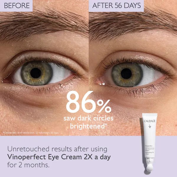 Vinoperfect Dark Circle Brightening Eye Cream with Niacinamide - Caudile *New Product*