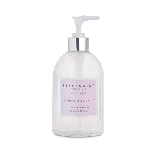 Patchouli & Bergamot Hand Sanitizer 500ml by Peppermint Grove Australia