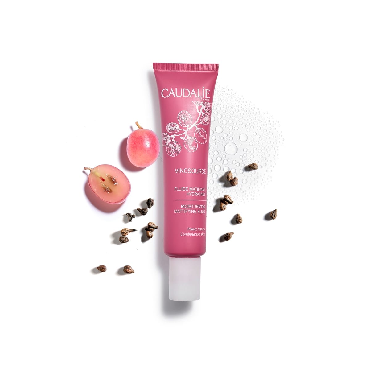 Vinosource Moisturising Mattifying Fluid by Caudalie 40ml