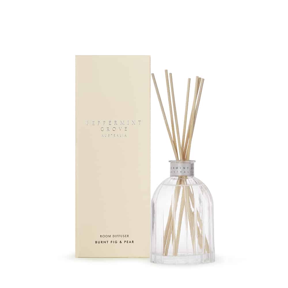 Burnt Fig & Pear Diffuser 200ml by Peppermint Grove Australia