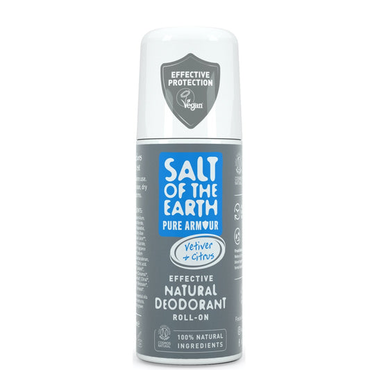 Natural Roll On Deodorant by Salt of the Earth 75ml