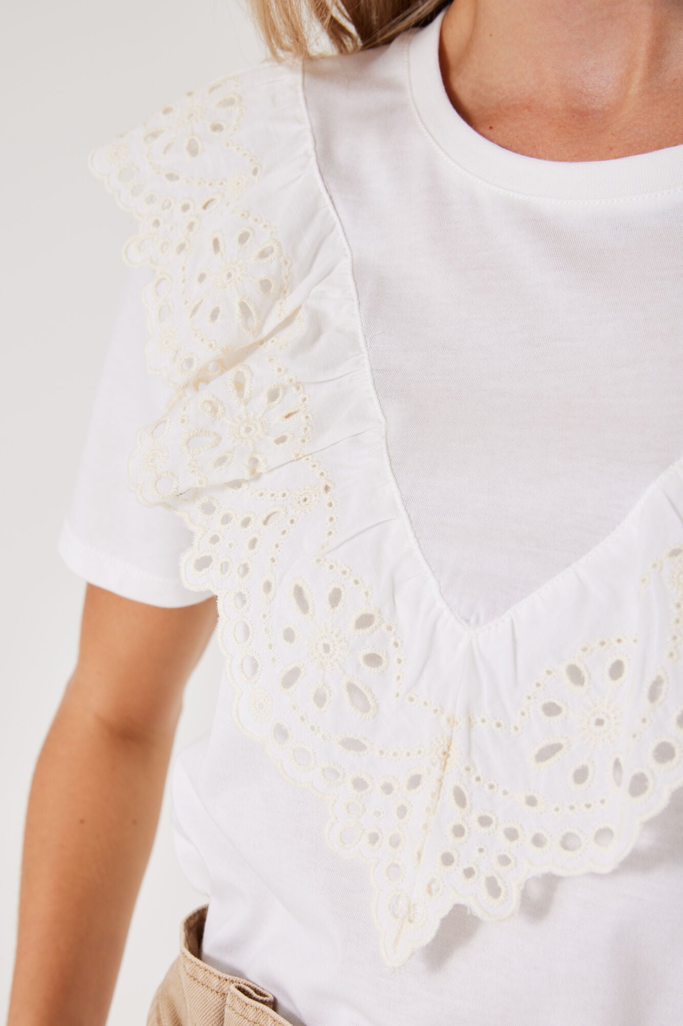 Natalie White Top