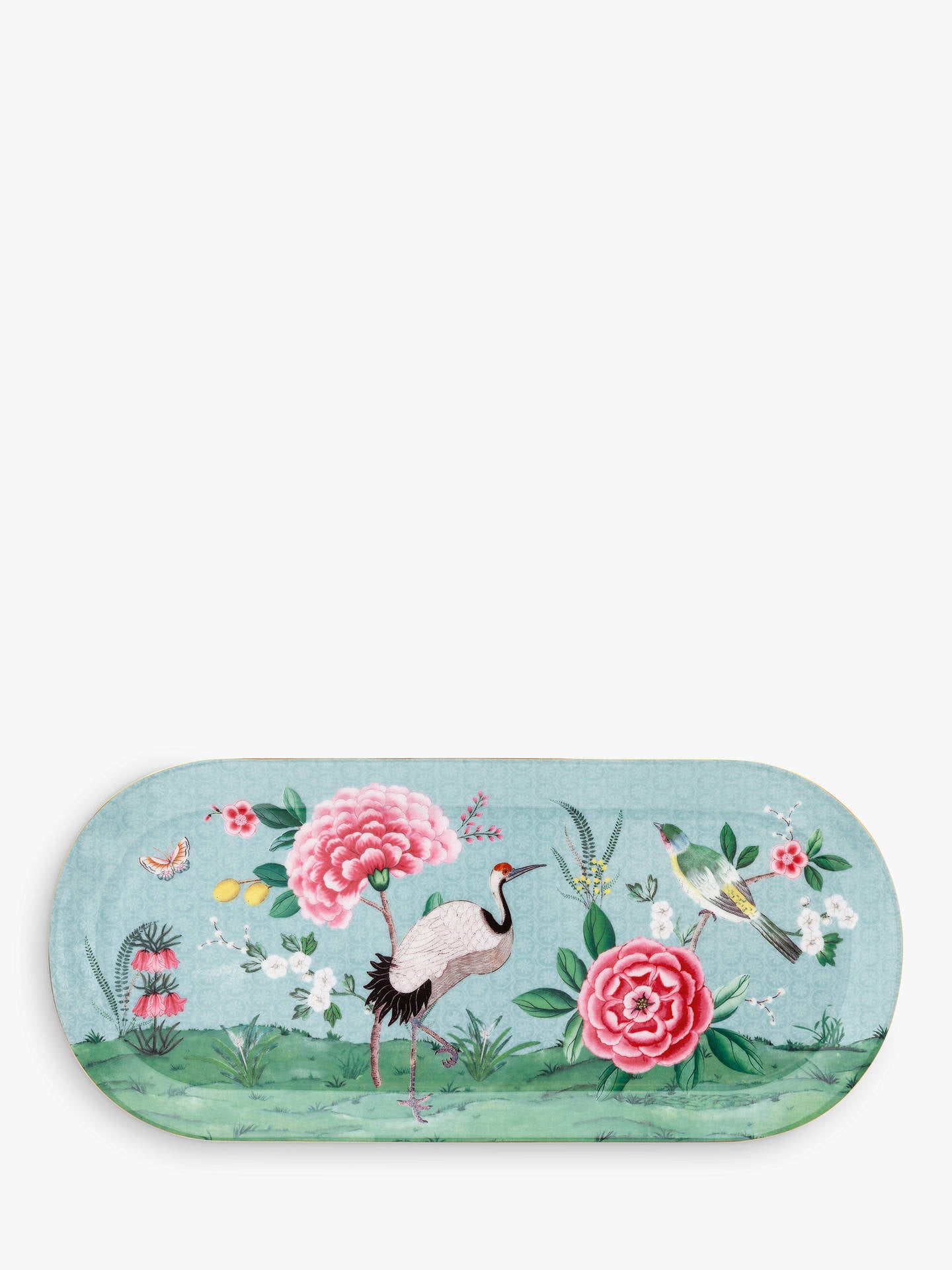 Pips Studio Blushing Birds Blue Cake Tray