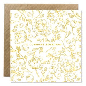 Congratulations in Irish card from Bold Bunny