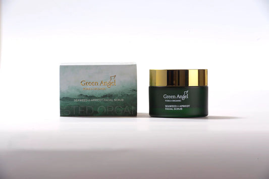 Green Angel Seaweed and Apricot Facial scrub
