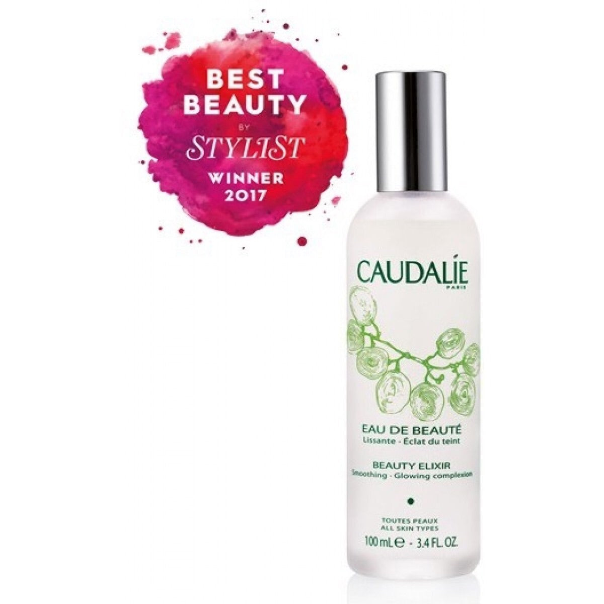 **SPECIAL OFFER** Beauty Elixir by Caudalie ; The secret of make-up artists, prep, set make-up, and glow face mist
