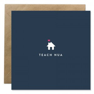 New Home card in Irish from Bold Bunny