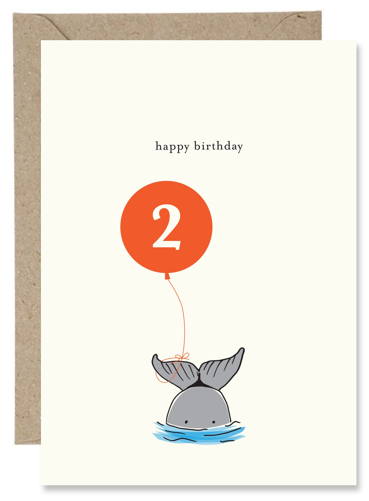 A Boys Second Birthday - Whale