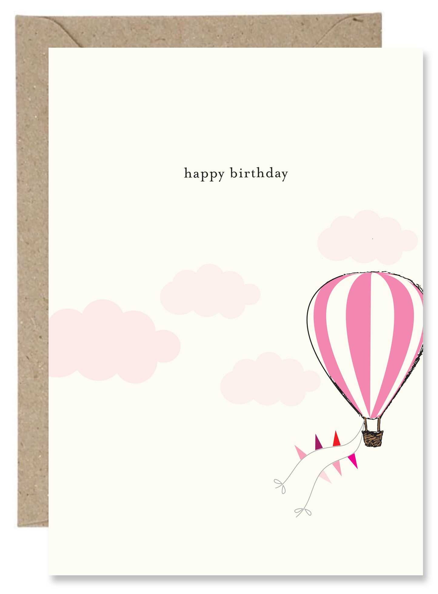Happy Birthday - Hot Air Balloon