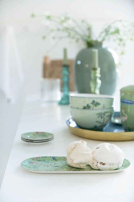 Jolie Cake Tray Rectangular Green by Pip Studio