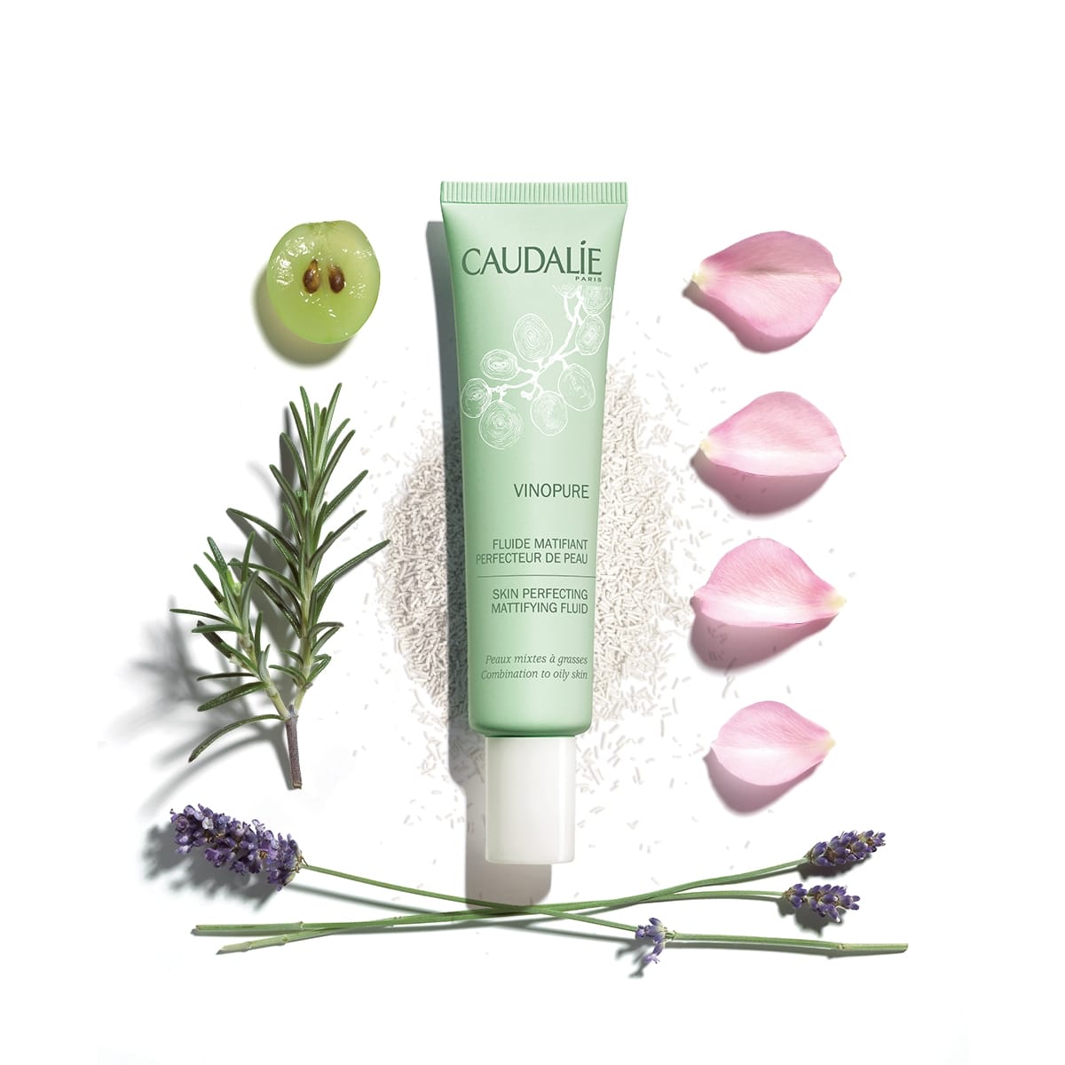 VinoPure Skin Perfecting Mattifying Fluid by Caudalie 40ml