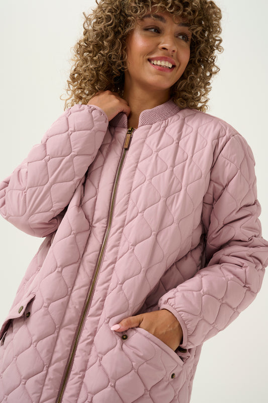 Rose padded jacket