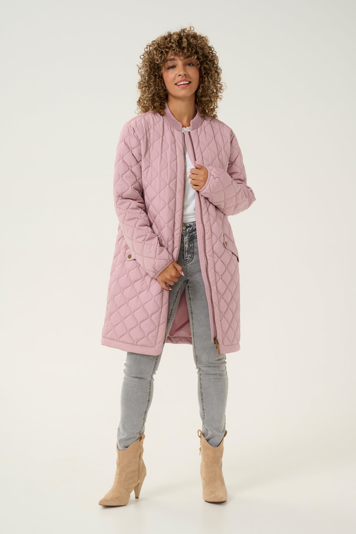 Rose padded jacket