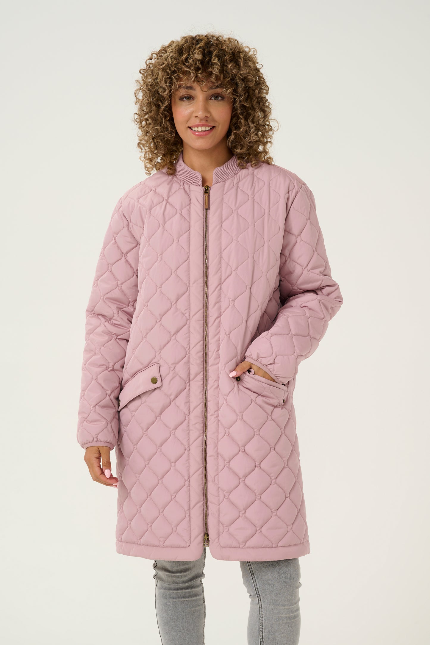 Rose padded jacket