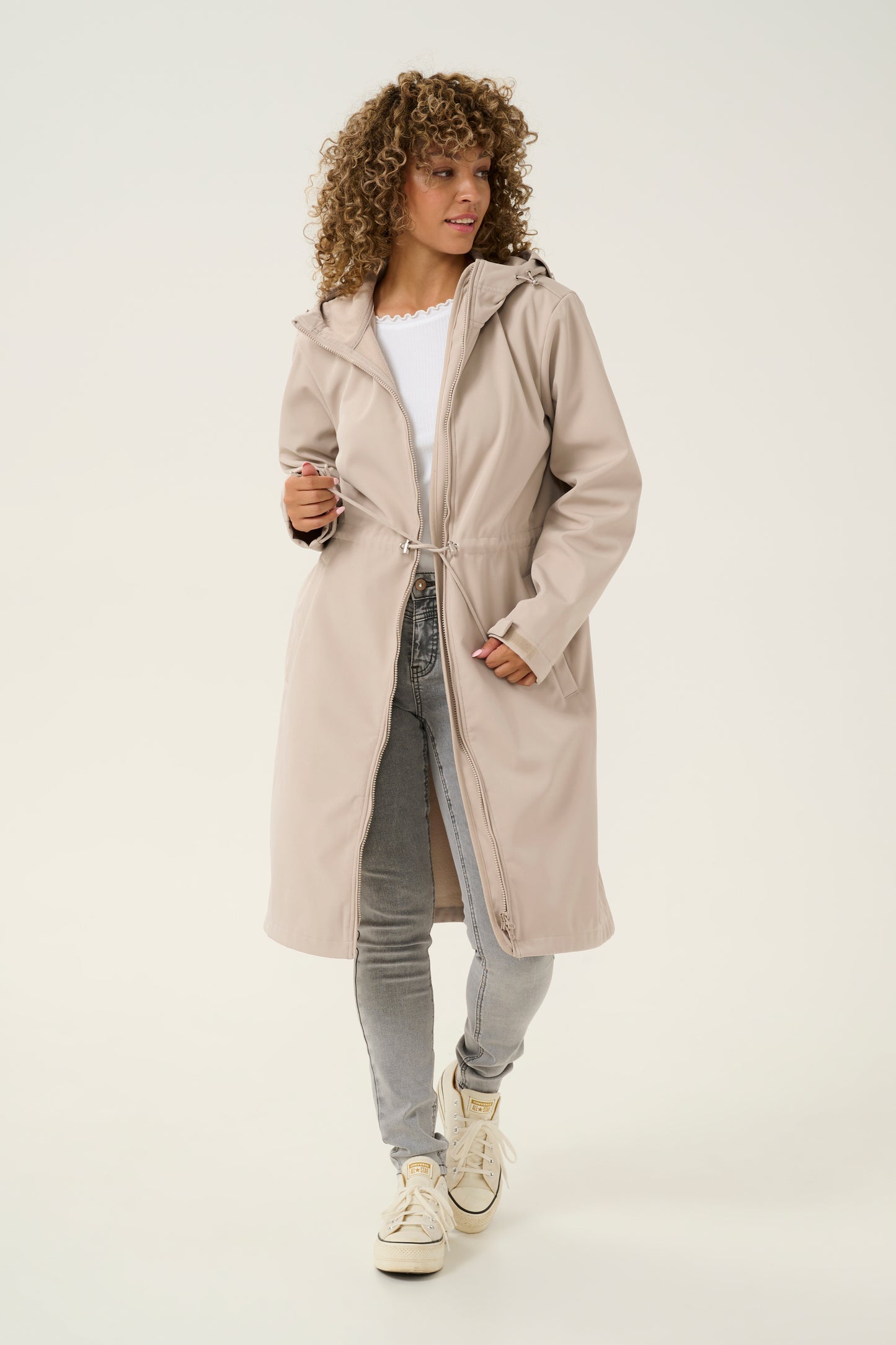 Nuala softshell parka coat