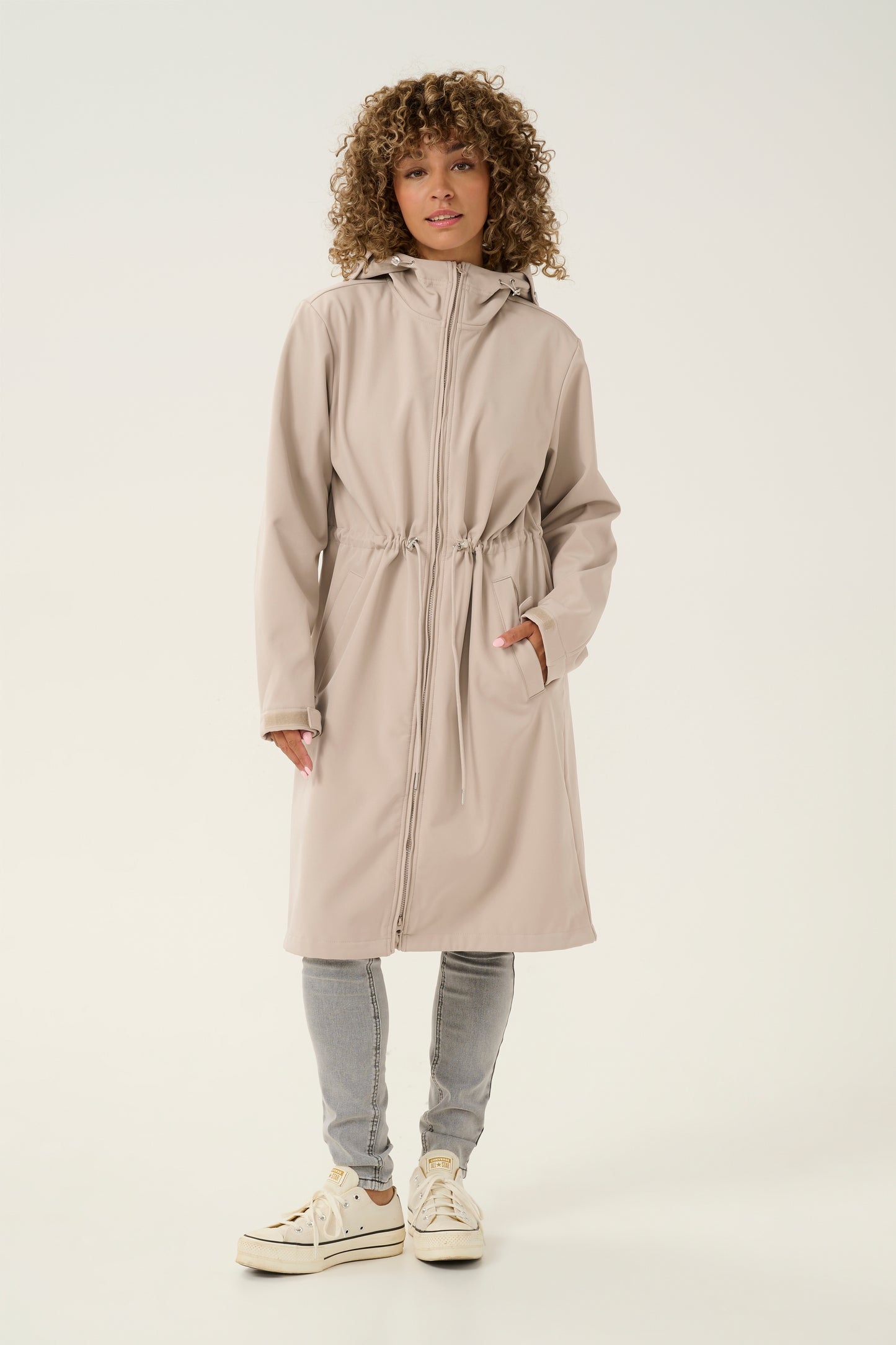 Nuala softshell parka coat