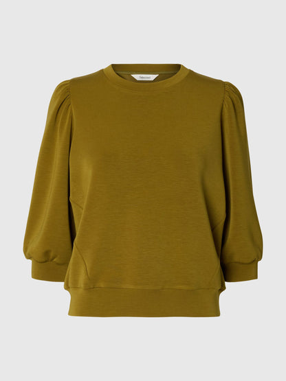 Mary-Anne sweater in fir green