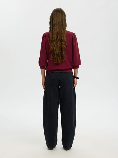 Mary-Anne sweater in port