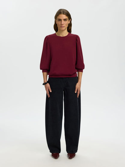 Mary-Anne sweater in port