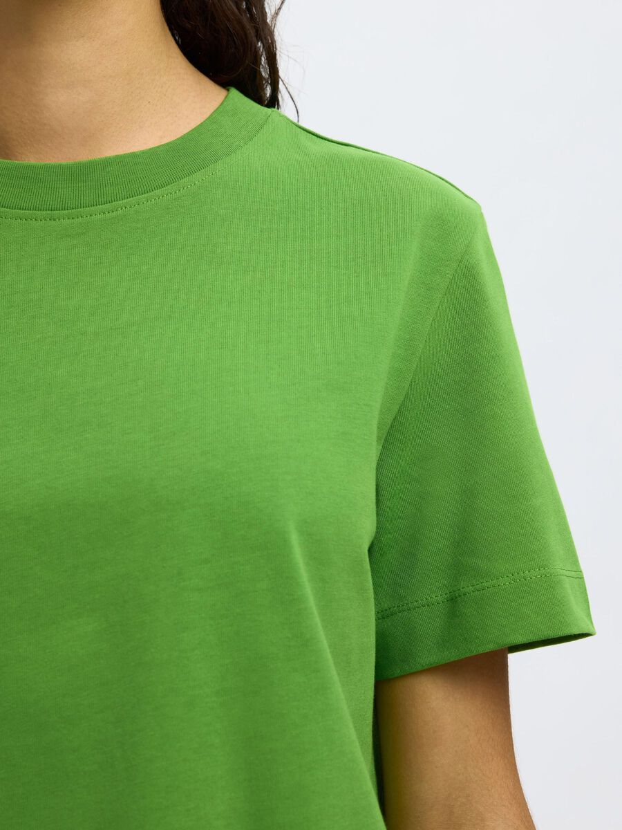 Green 100% cotton t-shirt