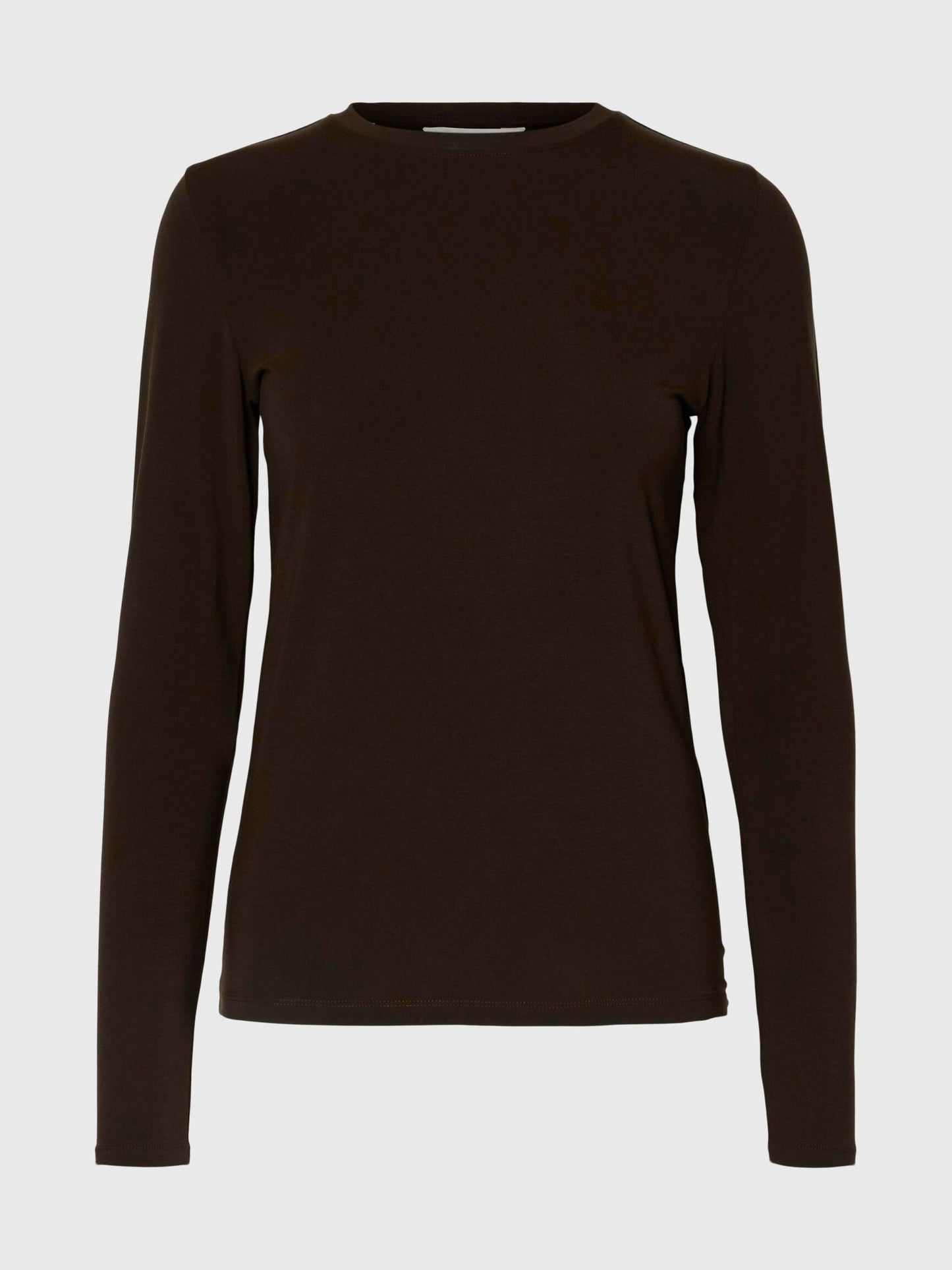 Beautifully soft brown long sleeve top