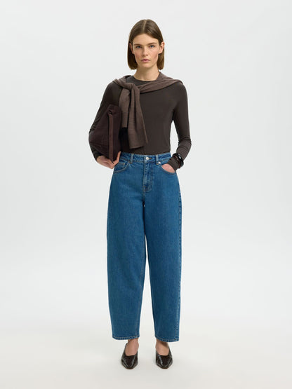 Beautifully soft brown long sleeve top