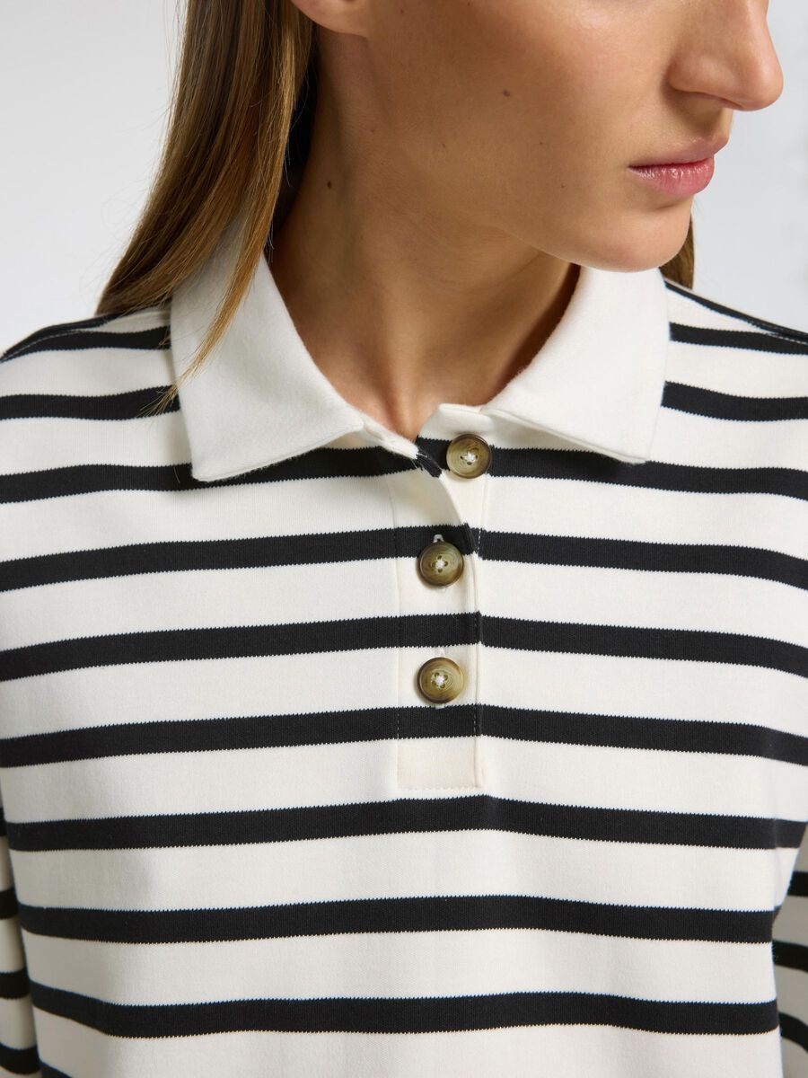 100% Organic cotton polo top