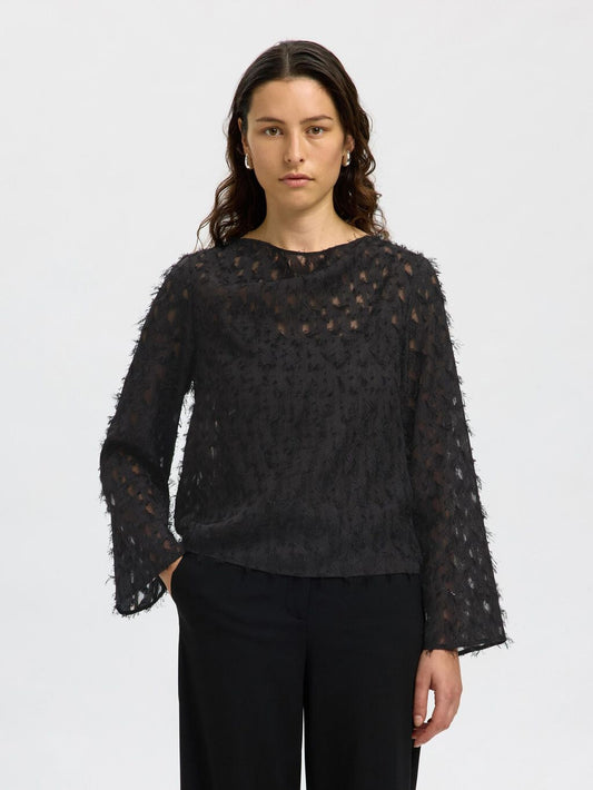 Janet black top