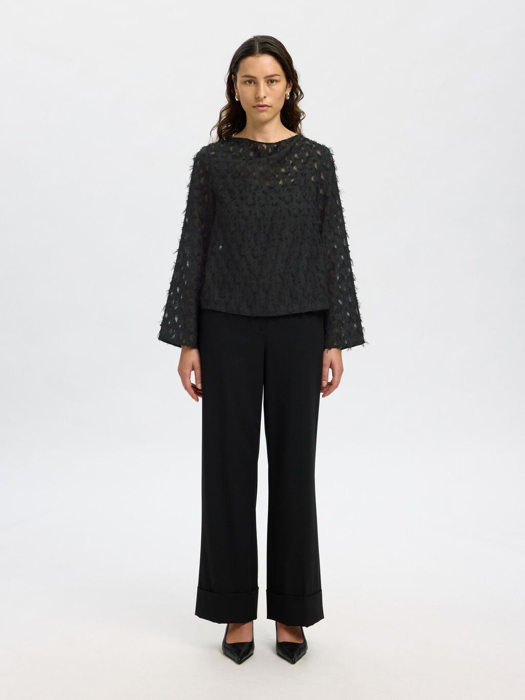 Janet black top