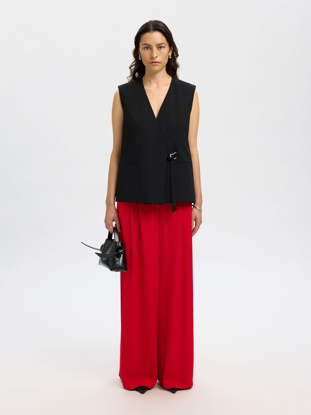 Michelle wide leg trousers