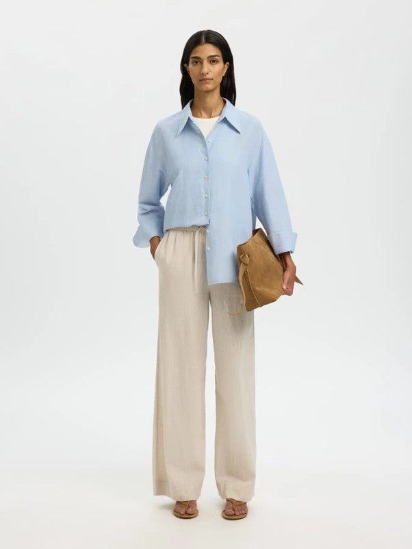 Cleo Linen blend shirt