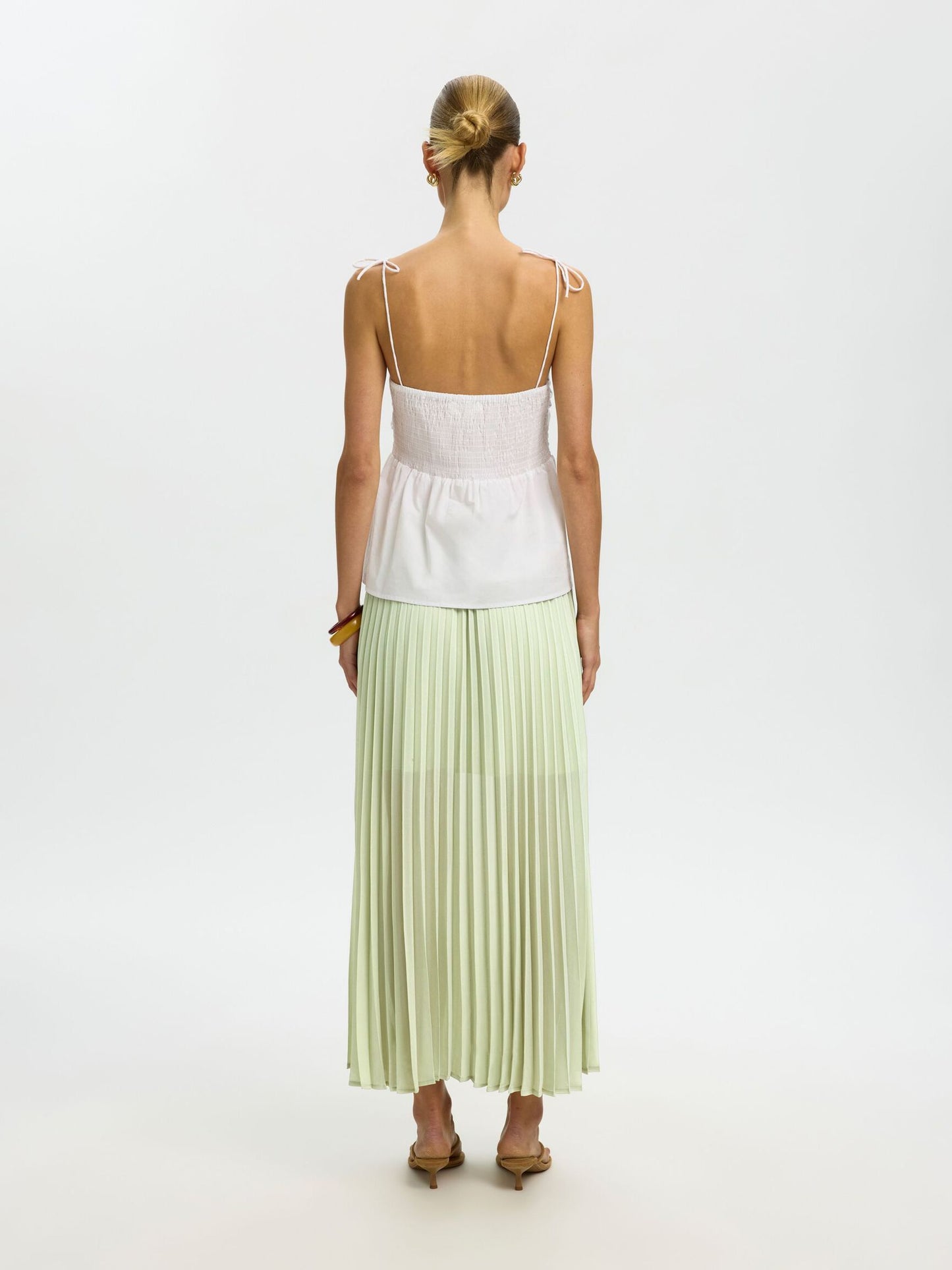 Millie pleated skirt