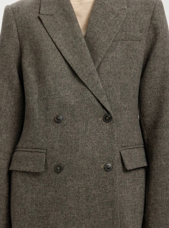 Wool blend blazer