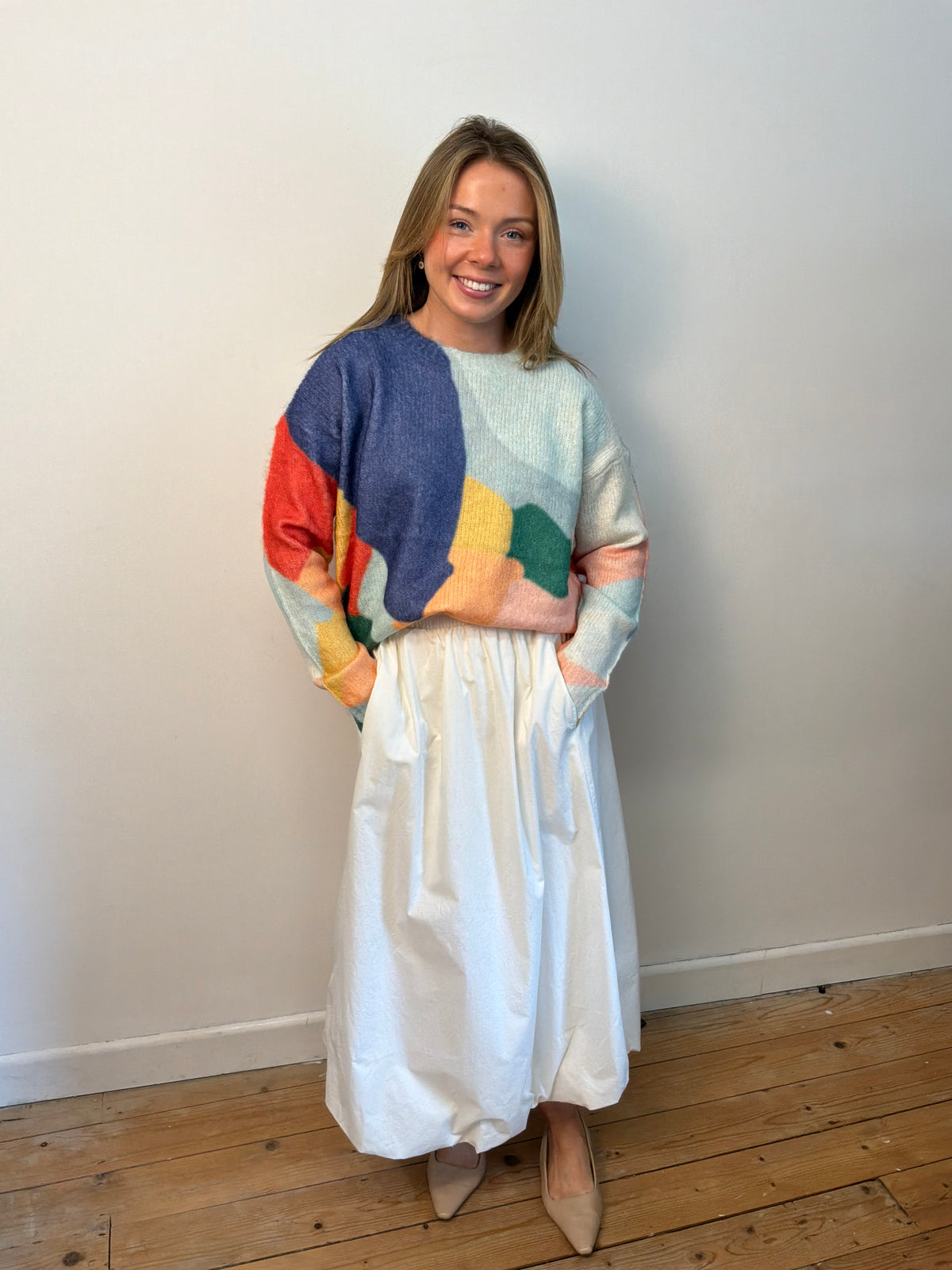 Multi colour jumper