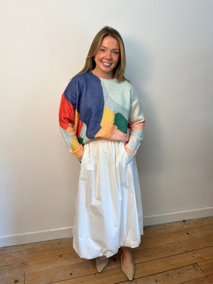 Multi colour jumper