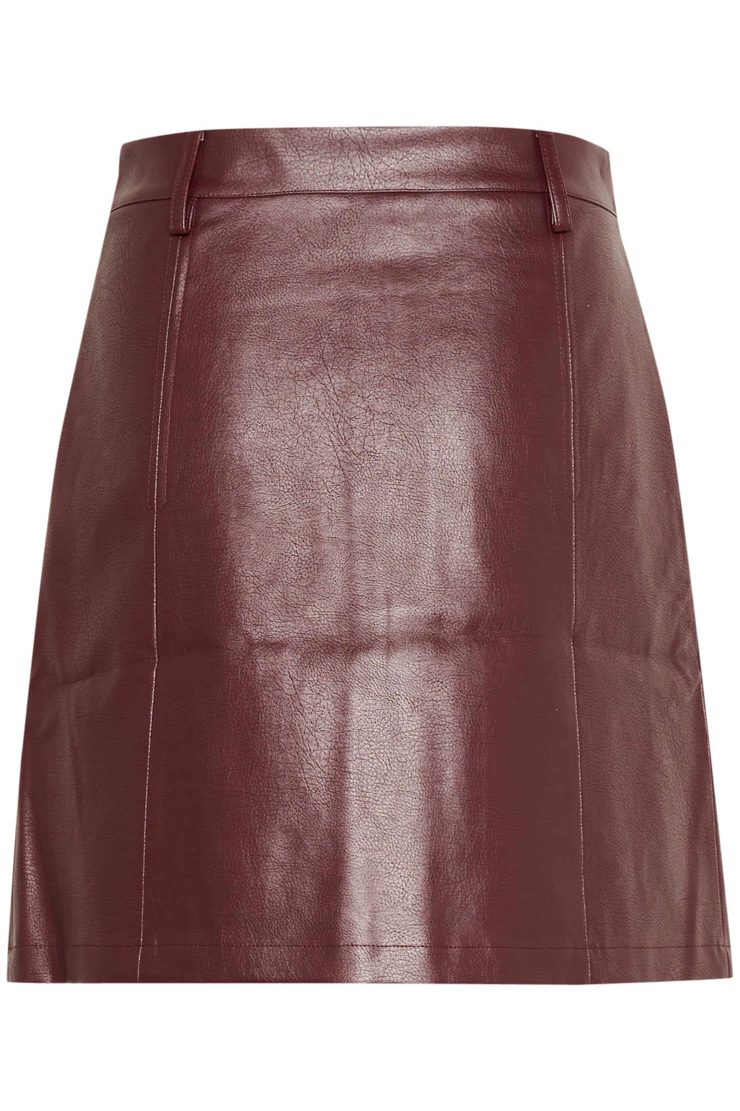 Livia faux leather skirt