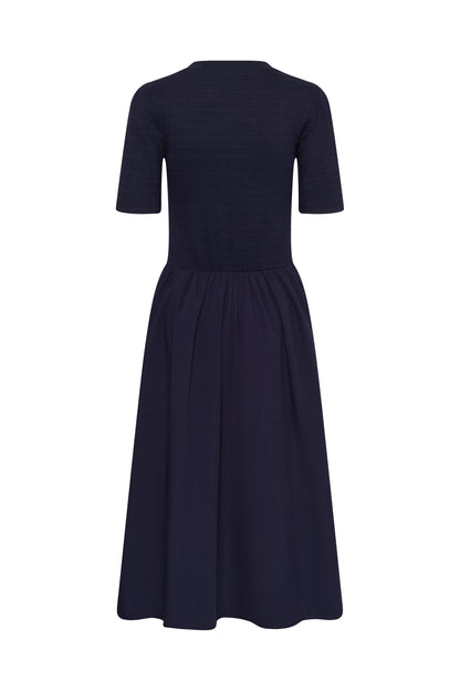 Eliza navy dress