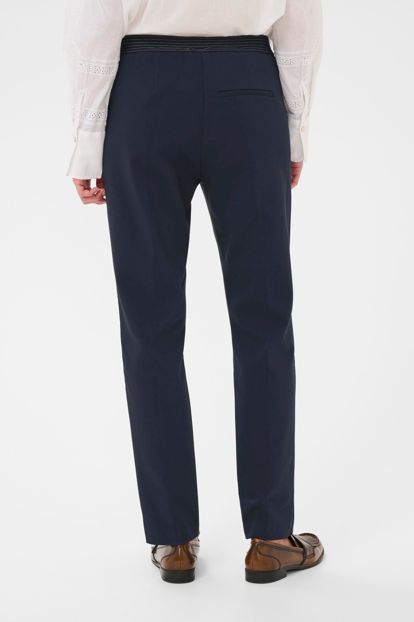 Navy trousers